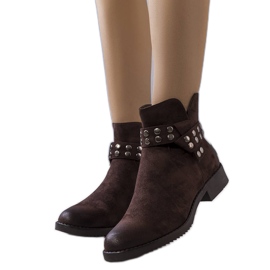 PA1 Botas isolantes castanhas da Meldert marrom