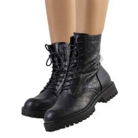 PA1 Botas Collado pretas preto