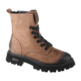 Botas de caminhada Big Star W KK274504 marrom preto