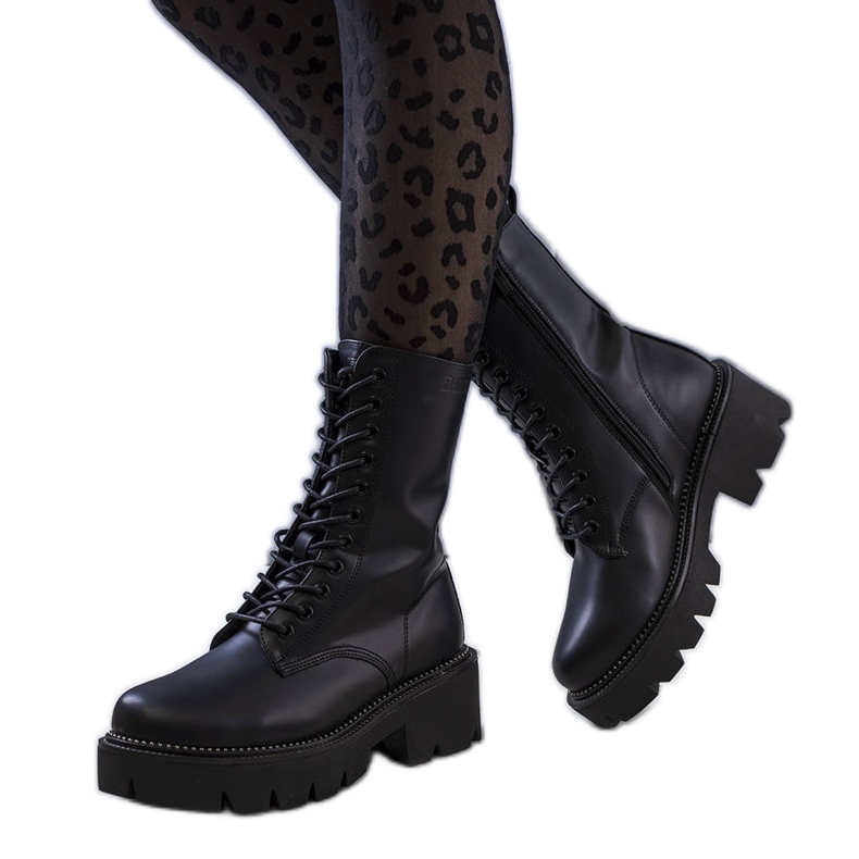 Botas pretas Big Star II 274116 preto
