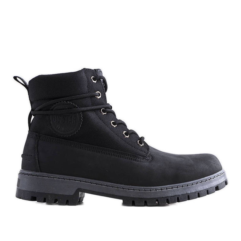Botas de caminhada para homem negro Big Star KK174206-906 preto