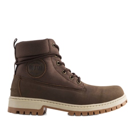 Botas de caminhada de homem castanho Big Star KK174204-804 marrom