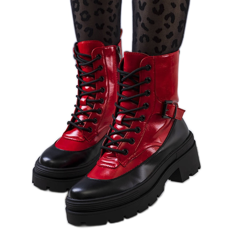 PA1 Os caçadores de Norra vermelhos preto