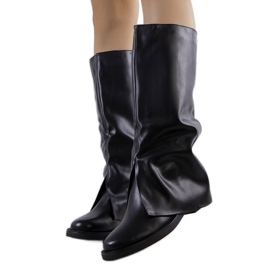 PA1 Botas pretas Moerna preto
