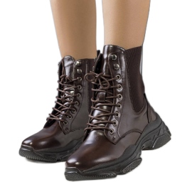 Botas marrons da Sedile marrom