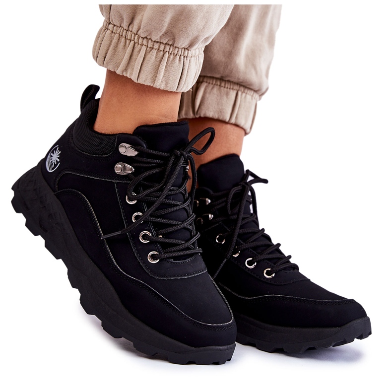 Sapatos de trekking femininos Otto pretos quentes