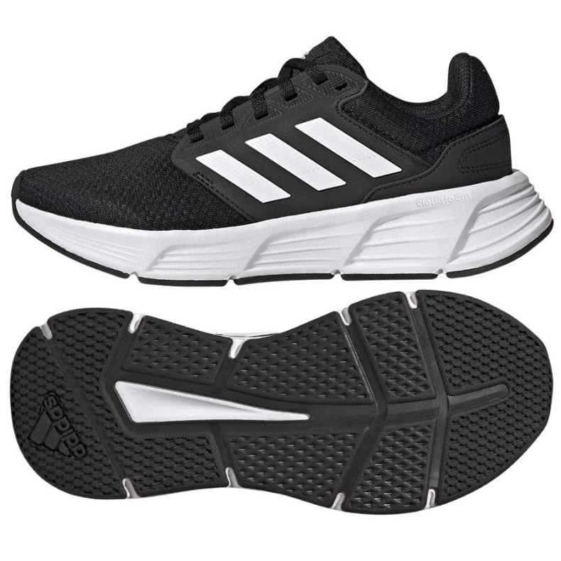 Tênis de corrida Adidas Galaxy 6 GW3847 preto