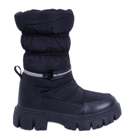 BM Botas de neve de mulher Lyte Black preto