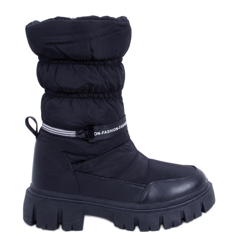 BM Botas de neve de mulher Lyte Black preto