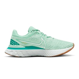 Tênis Nike React Infinity Run Flyknit 3 DD3024-301 verde