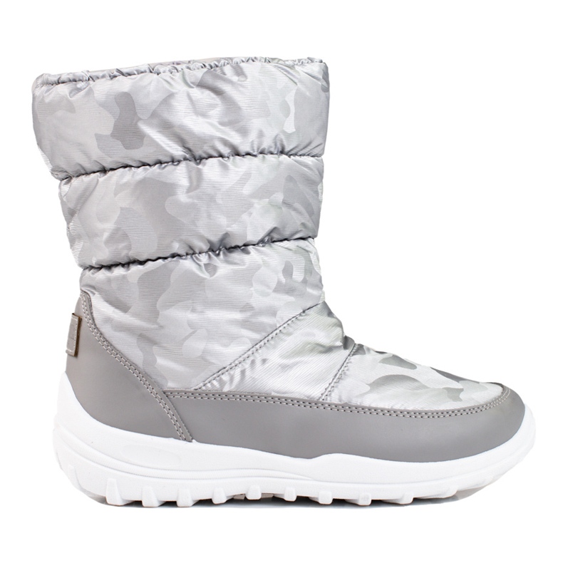 Botas de neve de mulher prateadas Big Star KK274600G prata