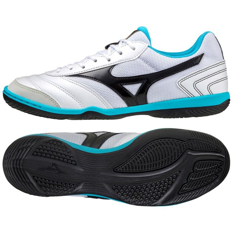 Chuteiras Mizuno Mrl Sala Club Q1GA220309 branco branco