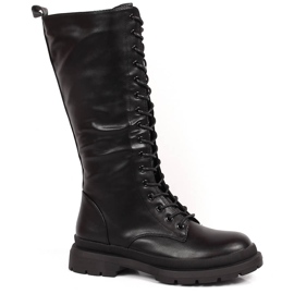Botas quentes de mulher Filippo pretas preto