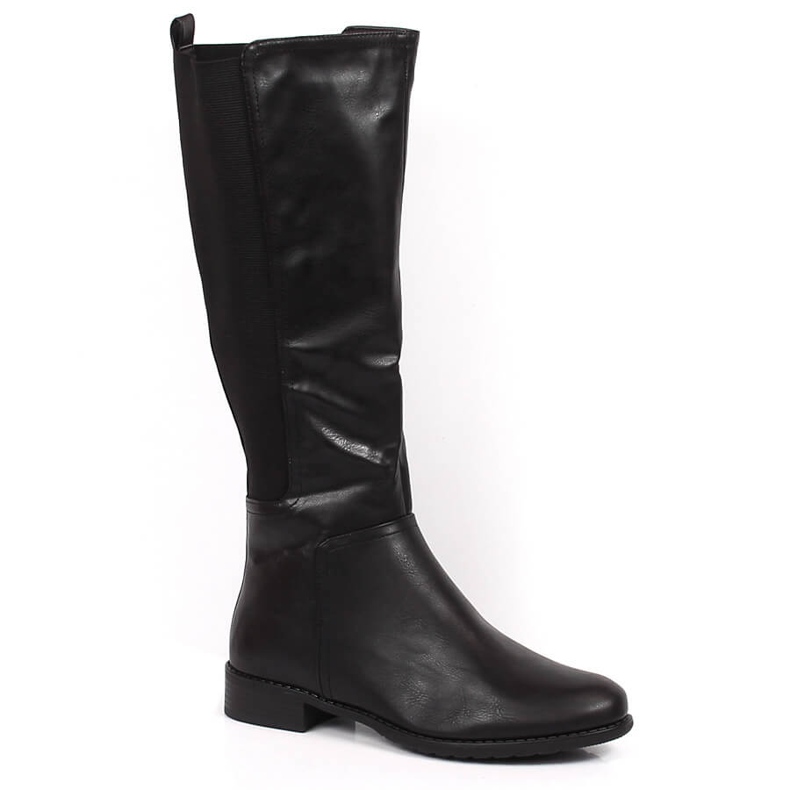 Botas quentes de mulher Filippo pretas com elásticos preto