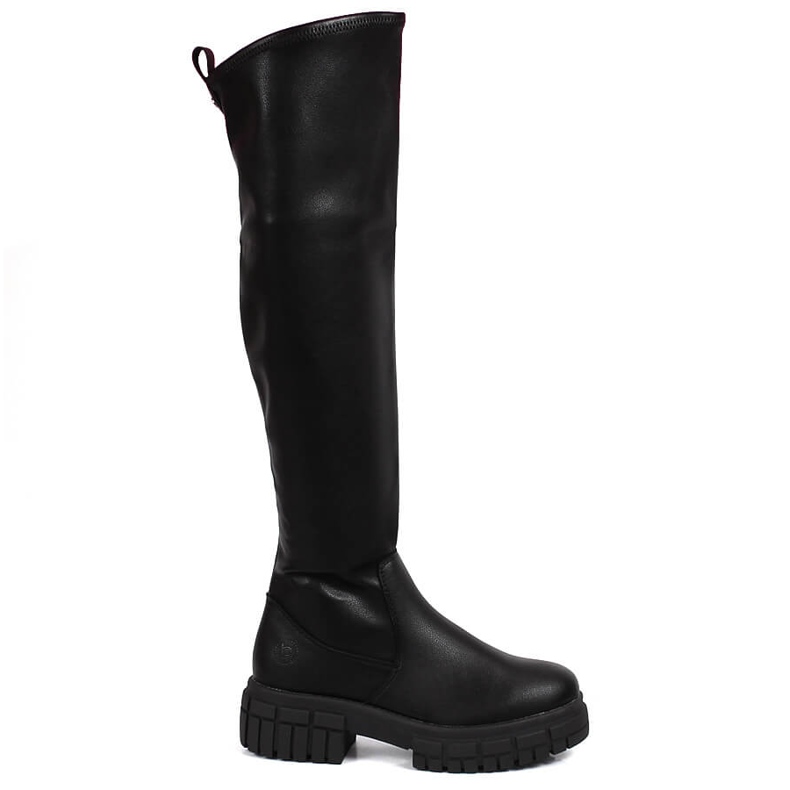 Botas overknee confortáveis, preto isolado Bugatti KK253101