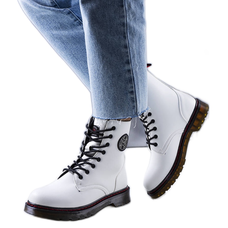 Botas isoladas brancas LCJ-22-31-1439L Lee Cooper branco
