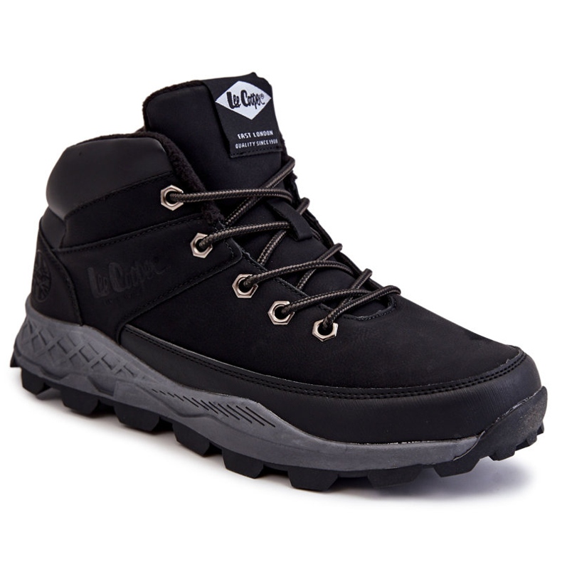 Botas quentes masculinas pretas Lee Cooper LCJ-22-01-1391 preto