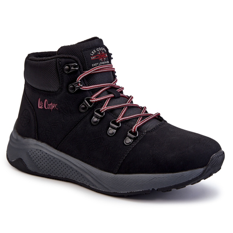 Tênis de trekking masculino quente Lee Cooper LCJ-22-31-1451 preto