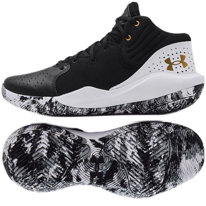 Tênis de basquete Under Armour Jet 21 3024260 006 preto preto