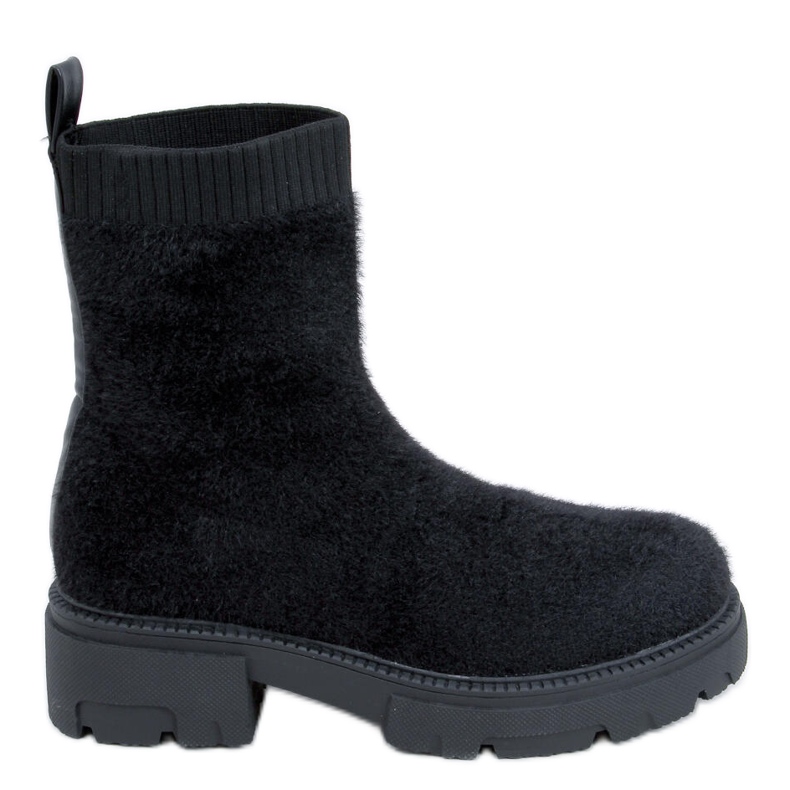 PA1 Roanna Botas de meia preta preto