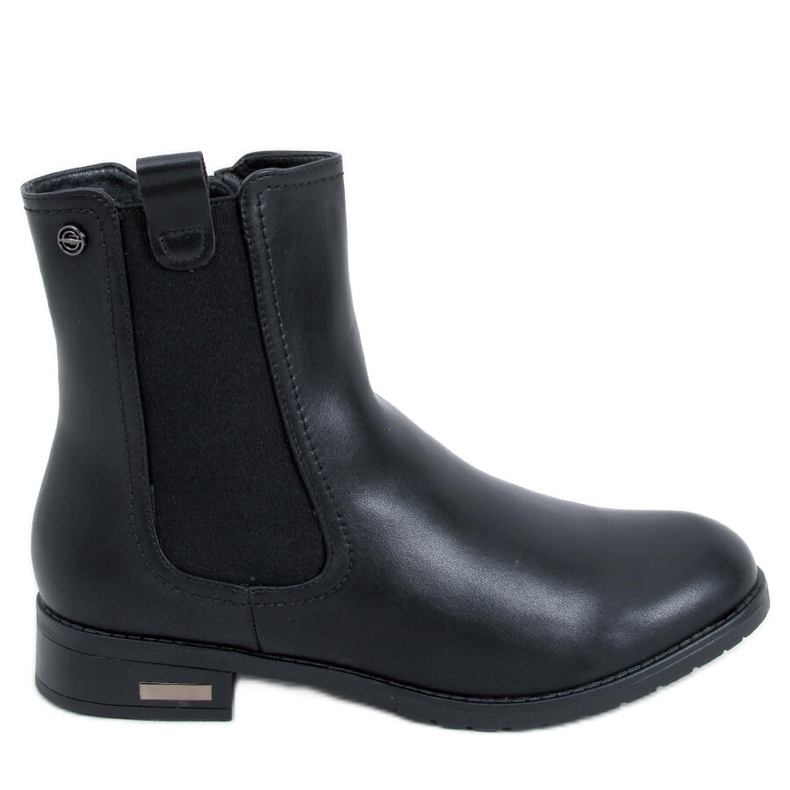 PA1 Bota Chelsea de mulher Robin Black preto