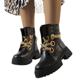 Botas pretas Timay preto