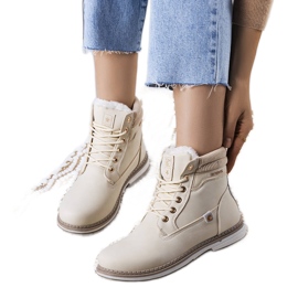 BM Botas isolantes bege da Saylor