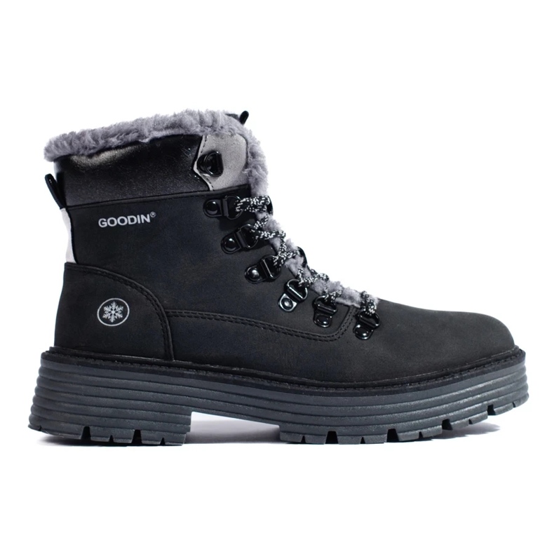 Botas de caminhada de mulher Shelovet pretas preto