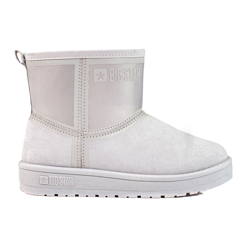 Botas de neve de mulher cinza Big Star KK274613
