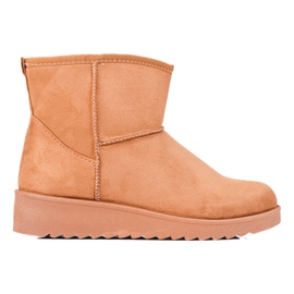 Mucilettes de camelo shelovet de mulher marrom
