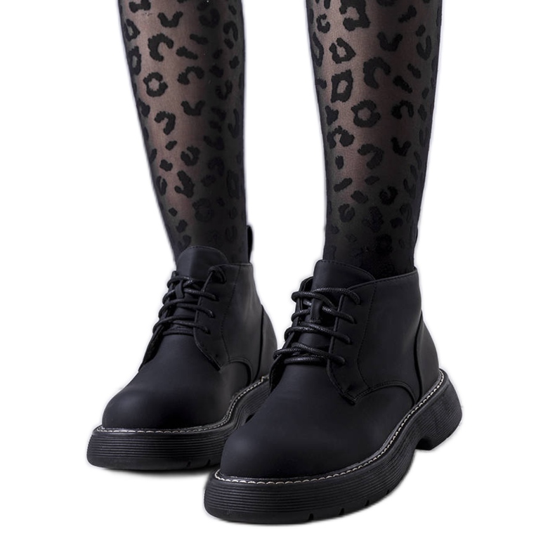 PA1 Botas isolantes pretas Savino preto