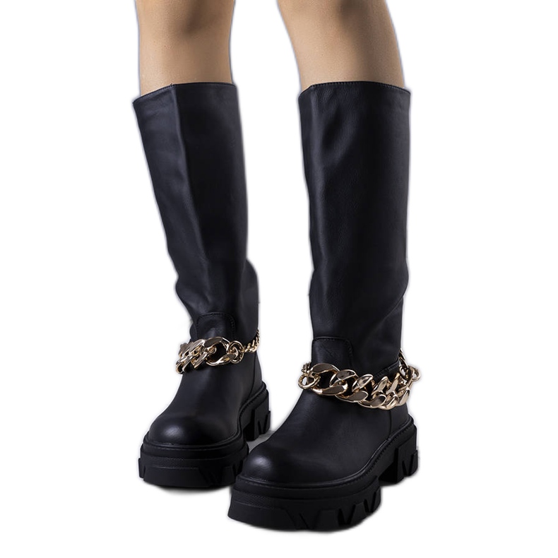 Botas isolantes pretas Cumia preto