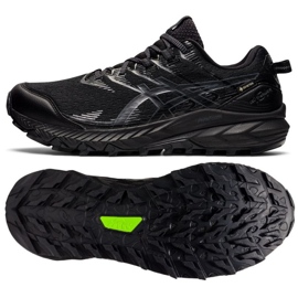 Tênis de corrida Asics Gel-Trabuco 10 Gtx M 1011B328 001 preto Tênis de corrida Asics Gel-Trabuco 10 Gtx M 1011B328 001 preto