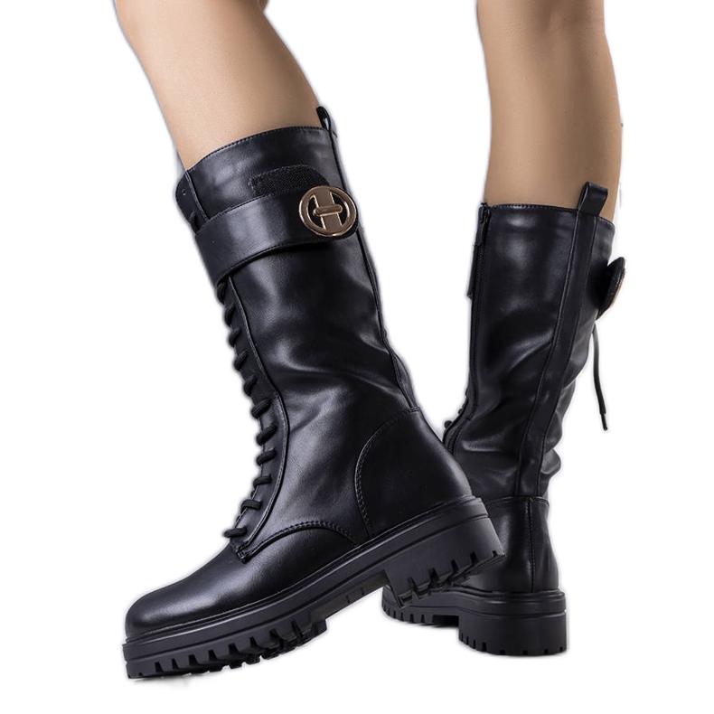 BM Bolsas bicor pretas isoladas preto