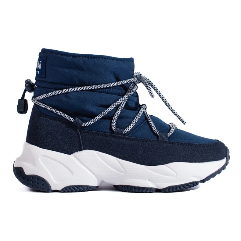 Botas de neve de mulher azul marinho Big Star KK274273