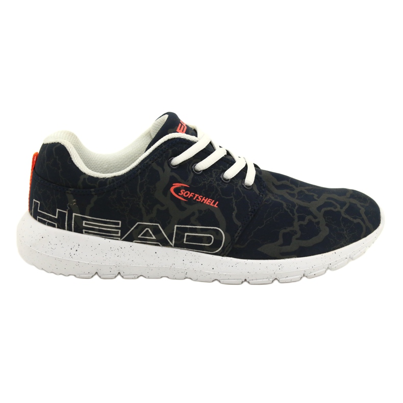 ADI sport softshell Head 222 azul marinho branco laranja cinza