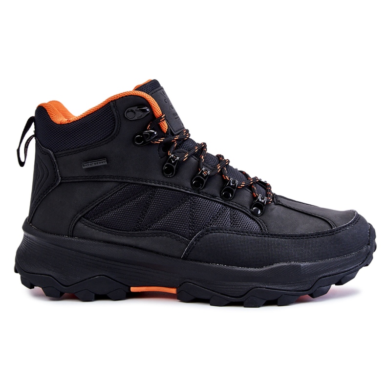 Cross Jeans Botas Masculinas de Trekking Quentes Calça Jeans Cruzada KK1R4018C Preto