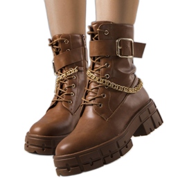 BM Botas isolantes castanhas Cerrelli marrom