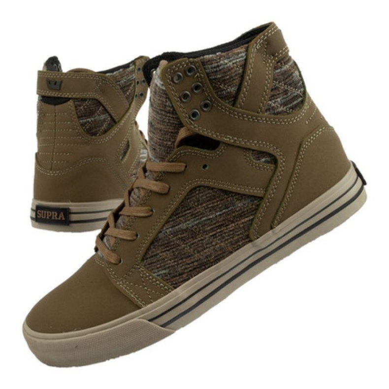 Tênis Supra Skytop M 08174-952 castanho