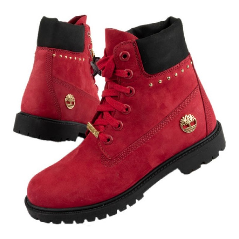 Tênis de trekking Timberland TB0A2MBU-F41 vermelho