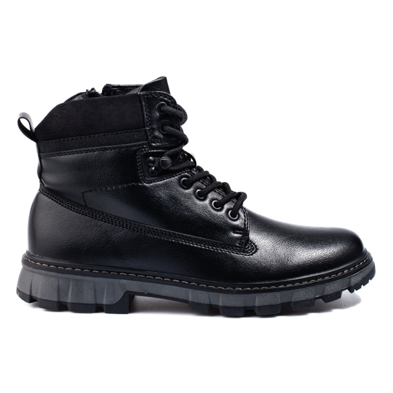 Botas de caminhada de homem Shelovet pretas preto