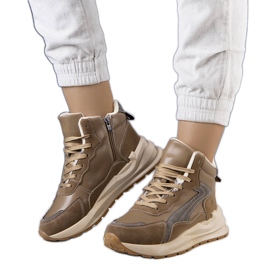 Tênis com isolamento marrom Tasma