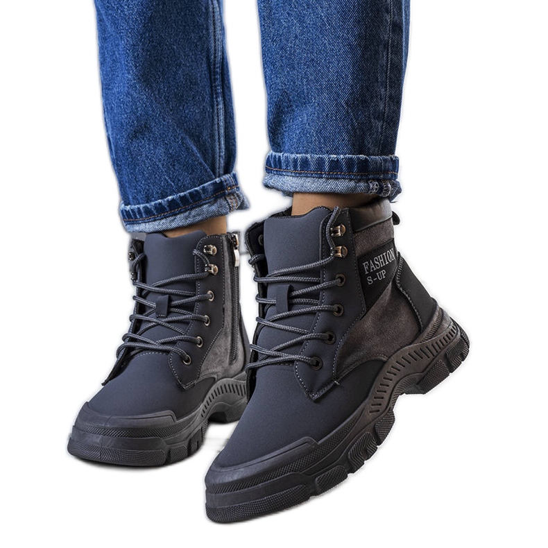 BM Botas isolantes cinzentas Fordla cinza