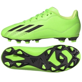 Chuteiras Adidas X Speedportal.4 FxG Jr GW8497 verde verde Chuteiras Adidas X Speedportal.4 FxG Jr GW8497 verde verde