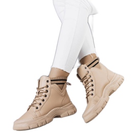 Botas com isolamento bege Innes