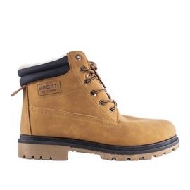 Botas North com isolamento camel para homem marrom