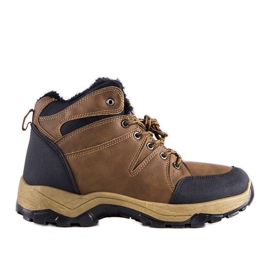Botas isolantes castanhas de homem Superior marrom