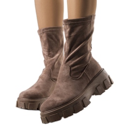 Botas de mulher Makayla castanhas marrom