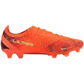 Chuteiras de futebol Puma Ultra Ultimate FG / AG M 106868 03 vermelho laranjas e tintos Chuteiras de futebol Puma Ultra Ultimate FG / AG M 106868 03 vermelho laranjas e tintos