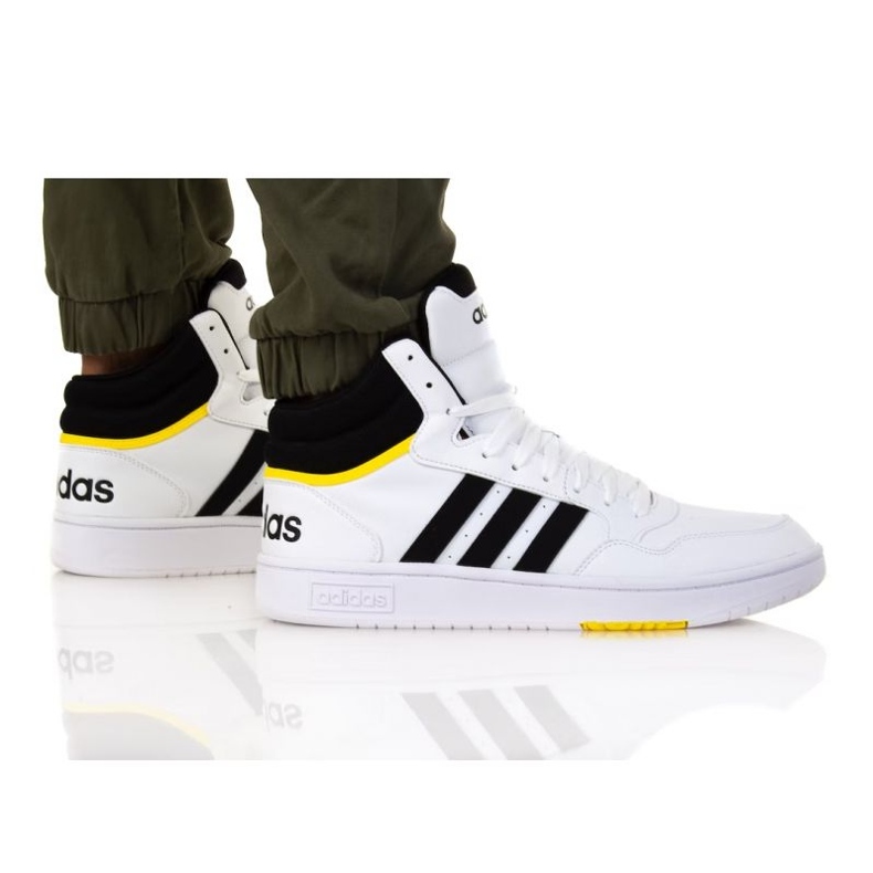 Tênis Adidas Hoops 3.0 Mid M GZ4533 branco